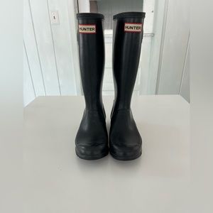 Hunter Boots in Black size 6M/7W